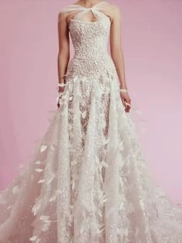 Classic Halter Sleeveless Beading Appliquins A-Line Bride Wedding Dresses Bridal Gowns Customzied