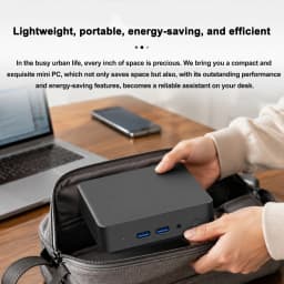 LENO Mini PC Gamer Intel Core i9-9900 Portable Computer 16GB RAM 2TB SSD FHD Bluetooth WiFi6 Windows 11 Gaming Office 4K HDMI