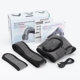 Electric Heated Shoulder Wrap With Massage 2 In 1 Vibration Heating Shoulder Massager Belt For Neck Back Body Arthritis Relief