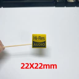 4K HDR Small Gold Label HD 8K Camera Camera Digital Player Display Decorative Faith DIY Headphone Sticker Spot