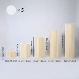 Foldable Paper Columns Display PedestalStand Cylinder Pedestal Stand Cardboard Flower Stand Dessert Table Wedding Birthday Party
