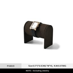 Oirlv Watch Display Stand Microfiber Jewelry Organizer Watch Stand Bracelet Display Rack Jewelry Watch Bracelet Photography Prop