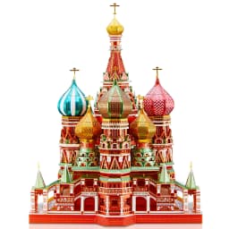 Piececool Model Building Kits Notre-Dame of Paris Himeji-jo Construction Series 3D Puzzles Metal DIY House Toy Christmas Gift