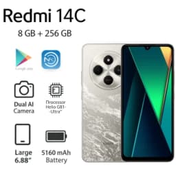 2026 New REDMI 14C Smartphone: Features a 5160mAh High-Capacity Battery, a 120Hz Display, and a 50MP + 13MP Dual-Camera Setup