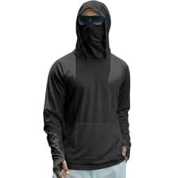 UPF50+ Performance T-Shirt Summer Man Long Sleeve Casual Hoodie Quick Dry Shirts Sunscreen Fishing Ice Silk Tops Sun Running Tee