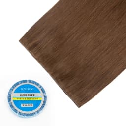 Long Flat Weft Invisible Tape Bundles Human Hair PU Skin Weft Hair Extension Injected Seamless & No-Glue Tape On Hair Weft