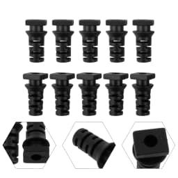 10 Pack Rubber Cable Gland Connector Strain Relief Cord Sleeve For Power Tools Electric Drill 3.5mm 4mm 5mm