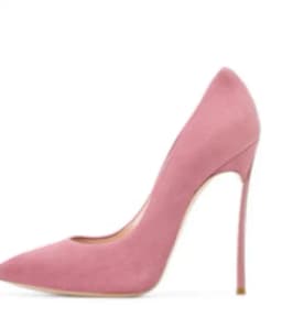 Women Pointed Toe Blade Pumps Metal High Heels Burgundy Blue Suede Stiletto Court Heeled 10cm Pumps Slip-on Office Lady Shoes