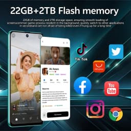 K-Touch Hot S26 Ultra 22G+2TB Smartphone Android 15 Cell Phone 7.3HD Mobile Phones 5G Dual SIM 8000mAh 16+48MP Camera Cellphones