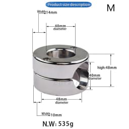 Thick Double-layer Metal Ring Manual Fixing Ring DIY Tools, Household Tool Rings Manual Tool Parts, Household Metal Accessories