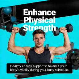 Enhancing Supplement Blend - L-Arginine + Maca + Ashwagandha, Stamina Muscle Growth, Vascular Function, Blood Circulation