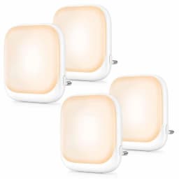 Night Light with 3 Brightness Dimmable for Bedroom Night Light Socket with Twilight Sensor Light For Hallway, Kitchen