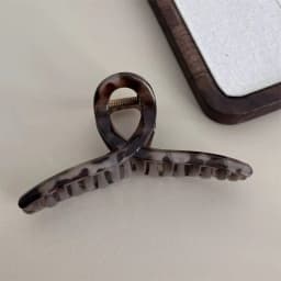 Retro Leopard Print High-Grade Large Clip Hair Accessories For Women