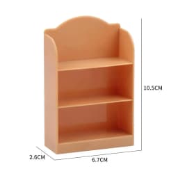 Miniature Supermarket Shelf Display Stand 1/12 Dollhouse Storage Rack Scene Decor Toy For Doll House Accessories