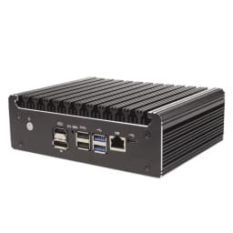 6x2.5G LAN Solid Fanless Mini PC Firewall Intel N100 Pentium Gold 8505 7505 6305 DDR5/DDR4 NVMe/SATA Proxmox/pfSense Home Server