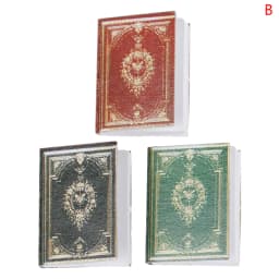3/4pcs Mini Paper Books Boek Model Toys For Barbie Bjd Blythe Ob11 1/6 Miniature Dollhouse Furniture Decor Dolls Accessories