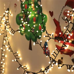 10M 5M DIY Round Ball Fairy String Lights EU Plug Outdoor Waterproof Christmas Garland Lights for Wedding Party Room Decor