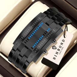 BINBOND Luxury Wristwatches For Couples Luminous Waterproof Couple's Watch Relojes De Pareja Regalos Originales +Gift Box