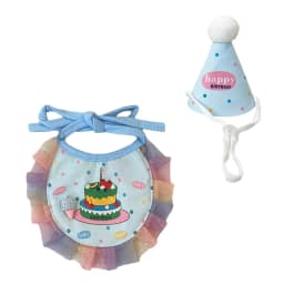 Pet Birthday Scarf Cute Delicate Lace Bib, Cat & Dog Birthday Party Celebration Prevent Saliva Towel