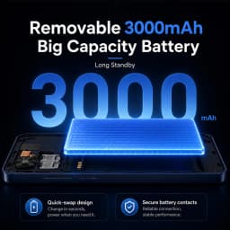 AGM N2 Mini Smartphone Compact Size 4.96 inch Display 3GB 32GB 3000mAh Removable Battery Android 16 GO System Lightweight Phone