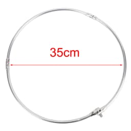 Stainless Steel Fishing Folding Net Brail Head Round Dipnet Tackle Accessory