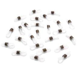 50Pcs Eyeglasses Ear Hook Connector Spectacles Chain Glasses Retainer Ends Rope Cord Holder Strap Retainer End Loop Findings