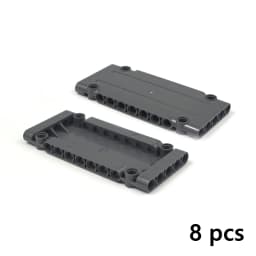 Technical Parts 64782 15458 Flat Panel Plate 1x5x11 1X3X11 Mechanical Building Blocks Car MOC Parts Brick Compatible All Brand
