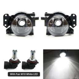 Fog Lamp With Bulbs For BMW 3 5 6 Series E60 E61 E90 E91 323i 325i 525i Front Bumper Anti Fog Light 63176910791