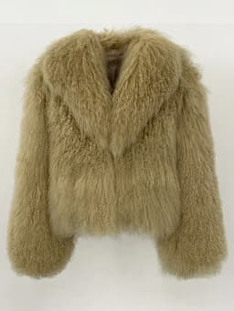 OFTBUY Natural Mongolia Sheep Fur Coat 2025 Winter Clothing Women Fashion Warm Thick Clothes Lady Elegant Real Fur Coat Female