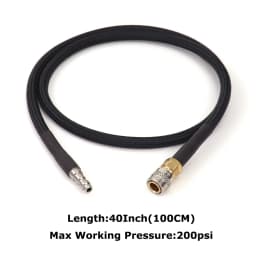 HPA Low Pressure Regulator Micro CO2 Regulator Remote Line Output Pressure 0-150psi With US Foster Coupler 300PSI Gauge