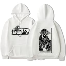Forward Observations Group GYPSYWALTERS Hoodie Men's Vintage Skeleton Graphic Hooded Sweatshirts Oversized Hoodies Streetwear