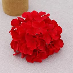 10 PACKS Silk Hydrangea Flowers Artificial Flowers Heads Full Hydrangea with Stems for Wedding Home Party Shop Baby Shower Decor