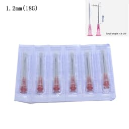 100pcs/Bag Needle Tip Clear Cap Transparent Syringe Glue Application Tool