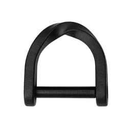 Colored Titanium Horseshoe Buckle Car Key Connection Clasp Mini Lock Catch Outdoor latch key bag removable D-buckle EDC Tool