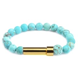Natural Stone Couples Bracelet Secret Message Tube Notes Can Be Placed Friendship Bracelets For Women Men Charming Jewelry