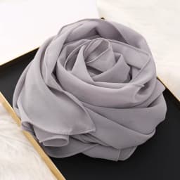 2025 Muslim Hijab Scarf With Zipper Plain Bubble Chiffon Ready to Wear Veiled Hijab Wrap Solid Shawls Headscarf Turban Ramadan