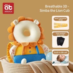 Baby Head Back Protector Safety Pad Newborn Walk Learning Headgear Anti-Fall Pillow Toddler Fall Prevention Cushion for Infants