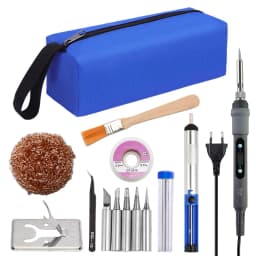 Adjustable Temperature Electric Soldering Iron 220V 110V 60W 80W Welding Solder Rework Station Heat Pencil Tips Repair Tools
