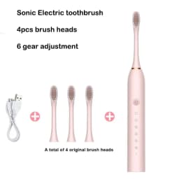 Electric Toothbrush For Teeth Brushes Vibration Dental Tooth Cleaner USB Rechargeable Sonic Electric Toothbrush Tooth Brush