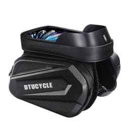 Mountain Bike Front Beam Bag, Mountain Bike Double Bag, Mobile Phone Bag, Upper Tube Bag, Waterproof Saddle Bag, Cycling Equipme