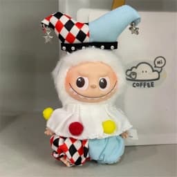 4.0 The Monsters Pin Love Series For Labubu Doll Workwear Fast Food French Fries Cosplay Clothes Fashion Coffee Ropa Clothing