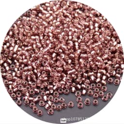 5g 1.5-4mm Transparent Cezch Silver Line Glass Beads 15/0 12/0 8/0 Spacer Seed Beads for Jewelry Making DIY Sewing Accessories