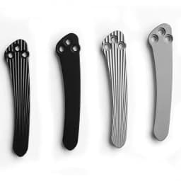 1piece C81 Titanium Alloy Pocket Back Clip with 3 Screws Titanium Alloy Integrated Clip for C81 Knife Accessories