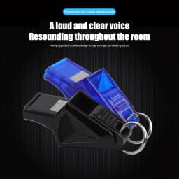 Referee Whistles Durable Professional Sport Whistle Multi-Application with Rope Mouthguard for Referee Competition Training