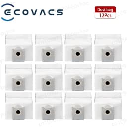 ECOVACS T50 PRO OMNI /T50 PRO  / T50 OMNI Robot Vacuum Spare Parts Main Side Brush Mop Cloths HEPA Filters Dust Bags Accessories