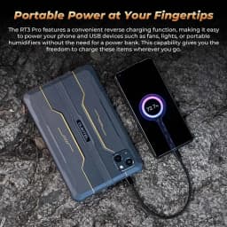 Oukitel RT3 Pro Rugged Tablet PC 4GB+128GB 8" HD IPS Screen 5150mAh Battery 16MP Camera Android 14 Support Dual SIM 4G
