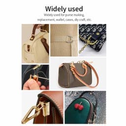 CRAZYSMITH Detachable Open Screw D Ring Buckle Removable Shackle Clasp Bag Straps Modification Hardware Handles Bag Accessories