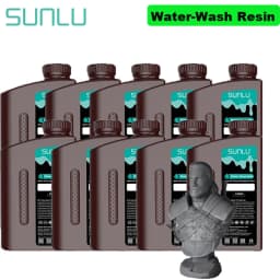 SUNLU 10KG ABS-Like/ Standard / Water-Wash/ 14K High Precision Resin 405nm Rapid UV-Curing Photopolymer Resin 1KG/Bottle