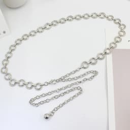 Metal Waist Chain Adjustable Body Link Belts Suit Dress Thin Waist Belt Trendy Jewelry For Women Sexy Waist Chain Accessories