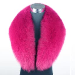 100% Natural Real Fox Fur Collar For Women And Men's Coat Jacket Fur Collar Extra Large Size Neck Warmer Fur Scarf Shawls
